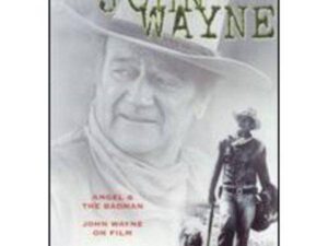 Vintage western DVD cover with cowboy portrait