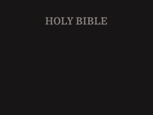 The Holy Bible (KJV, Gift and Award, Leather-Look, Black) Standard Print by Thomas Nelson Publishers