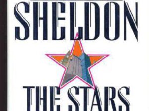 Book cover with star and city skyline