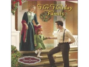 Historical holiday family on porch book cover