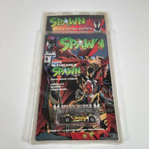 Spawn Hot Wheels Special Limited Edition Mobile Pack with Bonus Comic Book