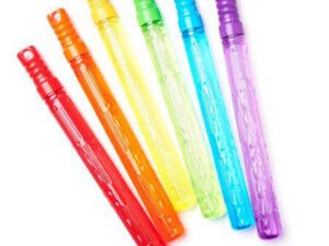 Play Day Bubble Maker Stick Toy with 30 Ounce Bubble Solution (6 pack)