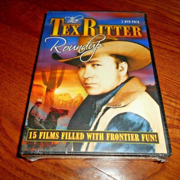 The Tex Ritter Roundup (5 Disc DVD Set)