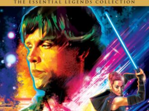 Vibrant book cover: Jedi duo with lightsabers