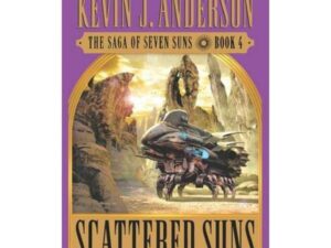 Scattered Suns book cover with alien vehicle