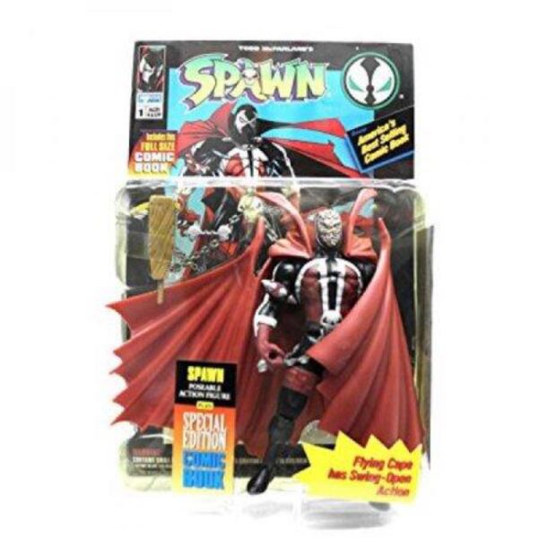 Spawn 1994 Special Collector's Edition Comic Book and "Spawn" Action Figure