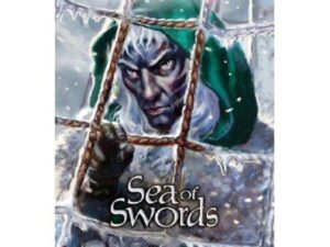 Sea of Swords book cover, hooded figure