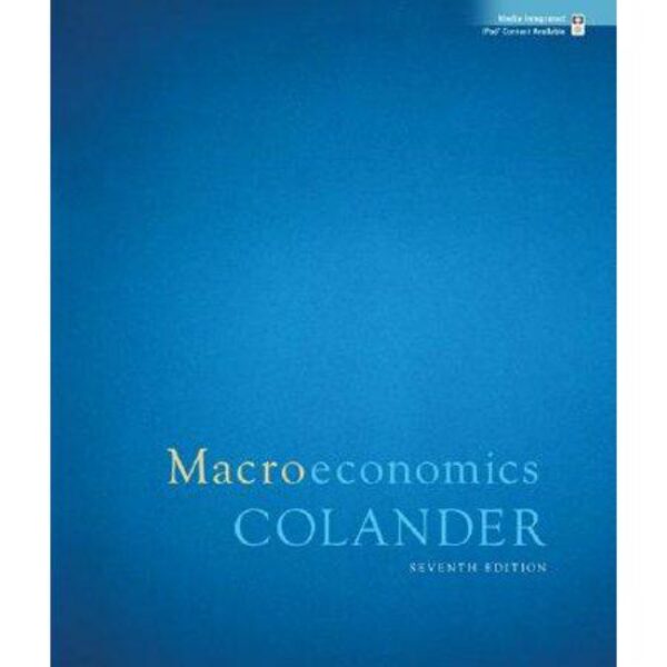 Macroeconomics by David C. Colander