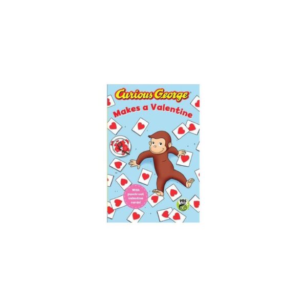 Curious George Makes a Valentine by H. A Rey: Green Light Readers, Step 2 (Paperback)