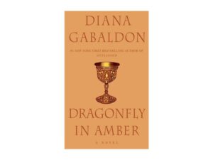 Dragonfly in Amber book cover with chalice