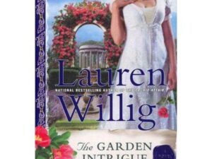 Book cover: Regency woman in garden