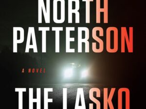 Book cover showing car headlights on dark road