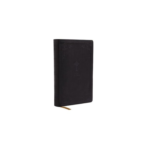 The Holy Bible (NRSV Catholic Gift Edition) Black Leathersoft, Comfort Print by Catholic Bible Press