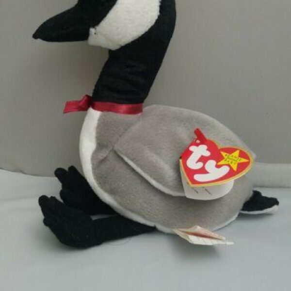 "Loosy" the Canadian Goose TY Original Beanie Babies Collection (Rare & Retired Vintage Collectible)