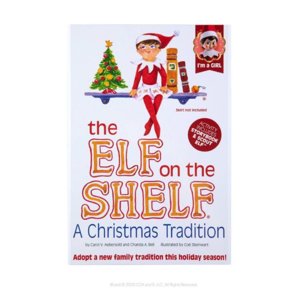 The Elf on the Shelf: Girl Scout Elf w/ Blue Eyes (Includes Beautifully Illustrated Hardcover Storybook)