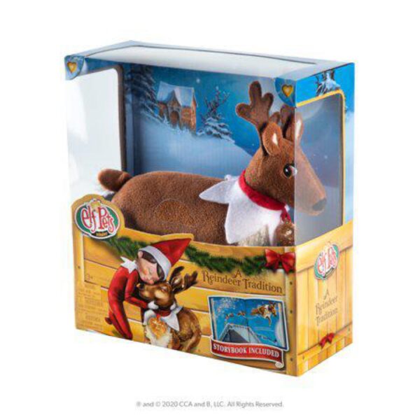 Elf Pets: A Reindeer Tradition (Includes Huggable Elf Pet Reindeer & Beautifully Illustrated Hardcover Storybook)