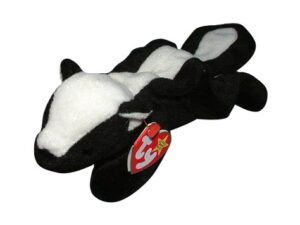 "Stinky" the Skunk TY Original Beanie Babies Collection (Rare & Retired Vintage Collectible)