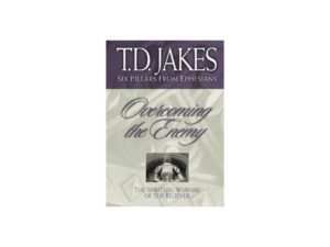 Spiritual warfare book cover "Overcoming the Enemy