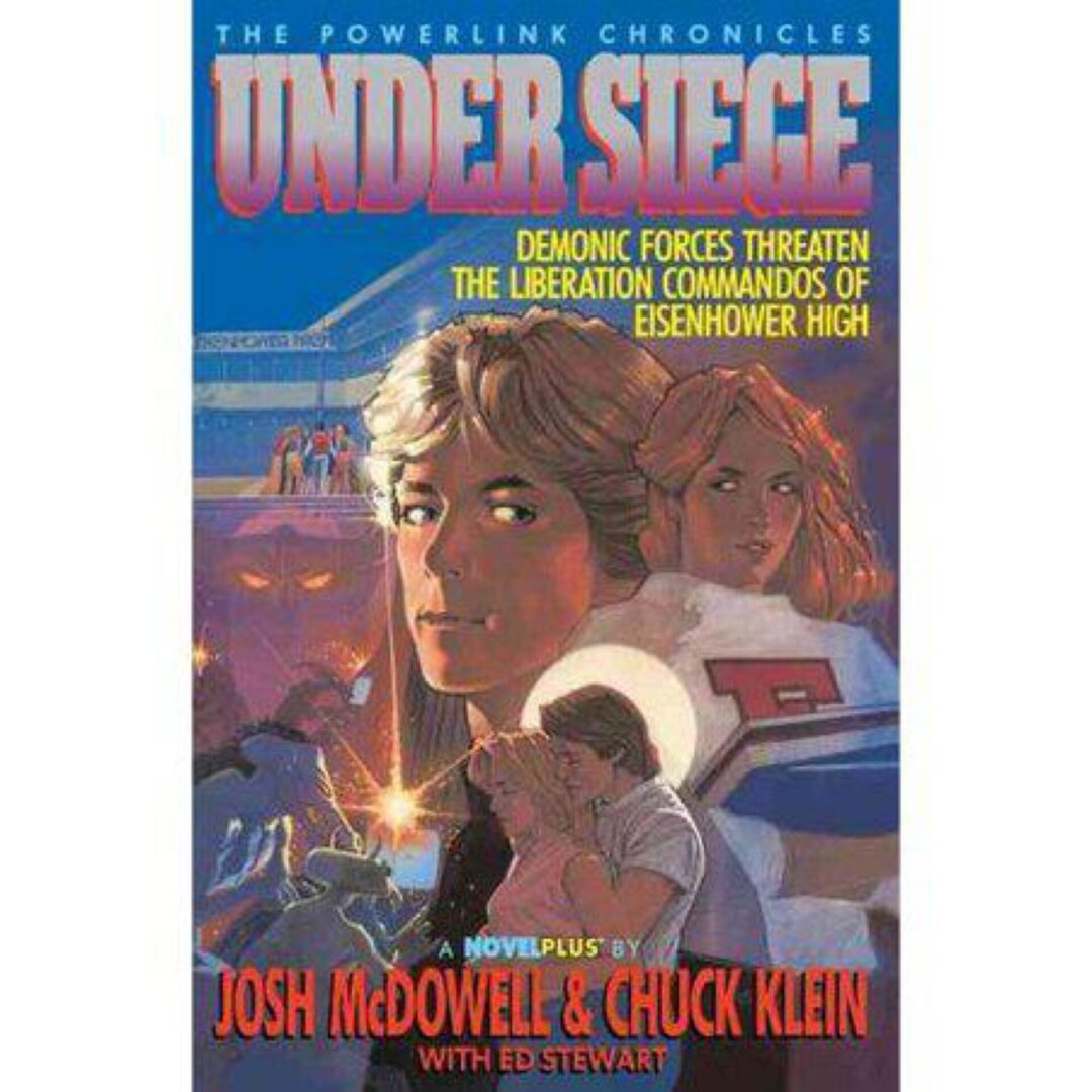 Under Siege book cover with two protagonists