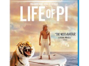 Life of Pi Blu-ray cover: boy with tiger