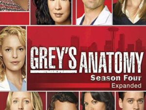 Grey's Anatomy: The Complete Fourth Season (5 Disc DVD Set)