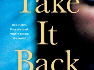 Book cover: "Take It Back" title, partial face