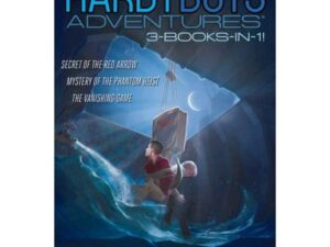 Hardy Boys cover: boys above stormy sea