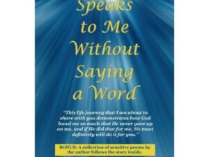 Blue sunburst book cover: He Speaks to Me