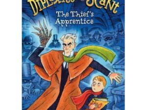 Book cover: mysterious thief and young apprentice