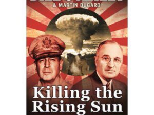 Book cover: mushroom cloud, two military men