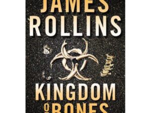 Kingdom of Bones book cover with biohazard symbol