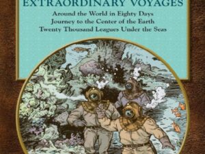 Extraordinary Voyages: Library Of Wonder, Three Books In One by Jules Verne (Illustrated Hardcover)