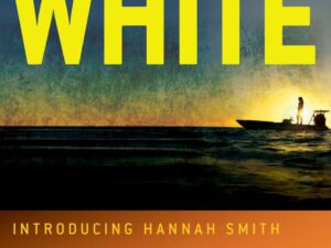 WHITE book cover with silhouette on boat