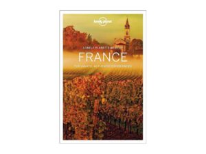Lonely Planet France guidebook cover with vineyard