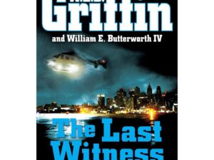 The Last Witness cover: helicopter over city skyline
