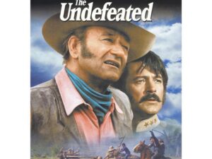 Vintage western movie poster with two cowboys
