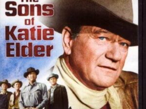 Vintage Western film poster featuring cowboy portrait