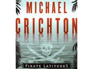 Pirate-themed book cover with skull reflection