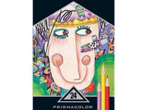 Prismacolor Premier Assorted Colored Pencils, Soft Core 24 Count (Boxed)