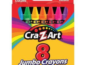 Cra-Z-Art Jumbo Crayons 8 Pack (New / Boxed)