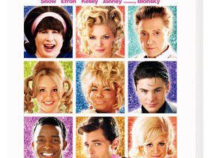 Hairspray movie poster with nine portraits