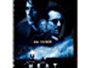 Dark misty movie poster with three faces