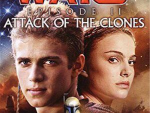 Attack of the Clones poster with two leads