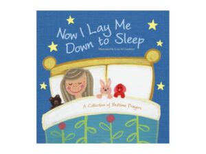 Children's bedtime book cover with stuffed animals