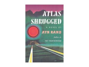 Atlas Shrugged book cover by Ayn Rand