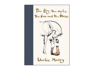 Book cover: boy, mole, fox, and horse