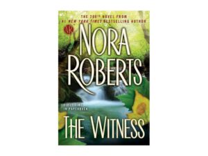 Book cover The Witness with waterfall