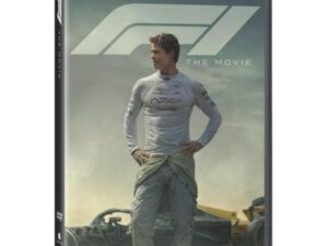 Racing driver DVD cover with car
