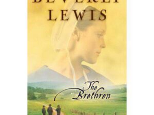 Book cover: Amish woman over pastoral scene