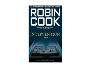 Intervention book cover, medical thriller